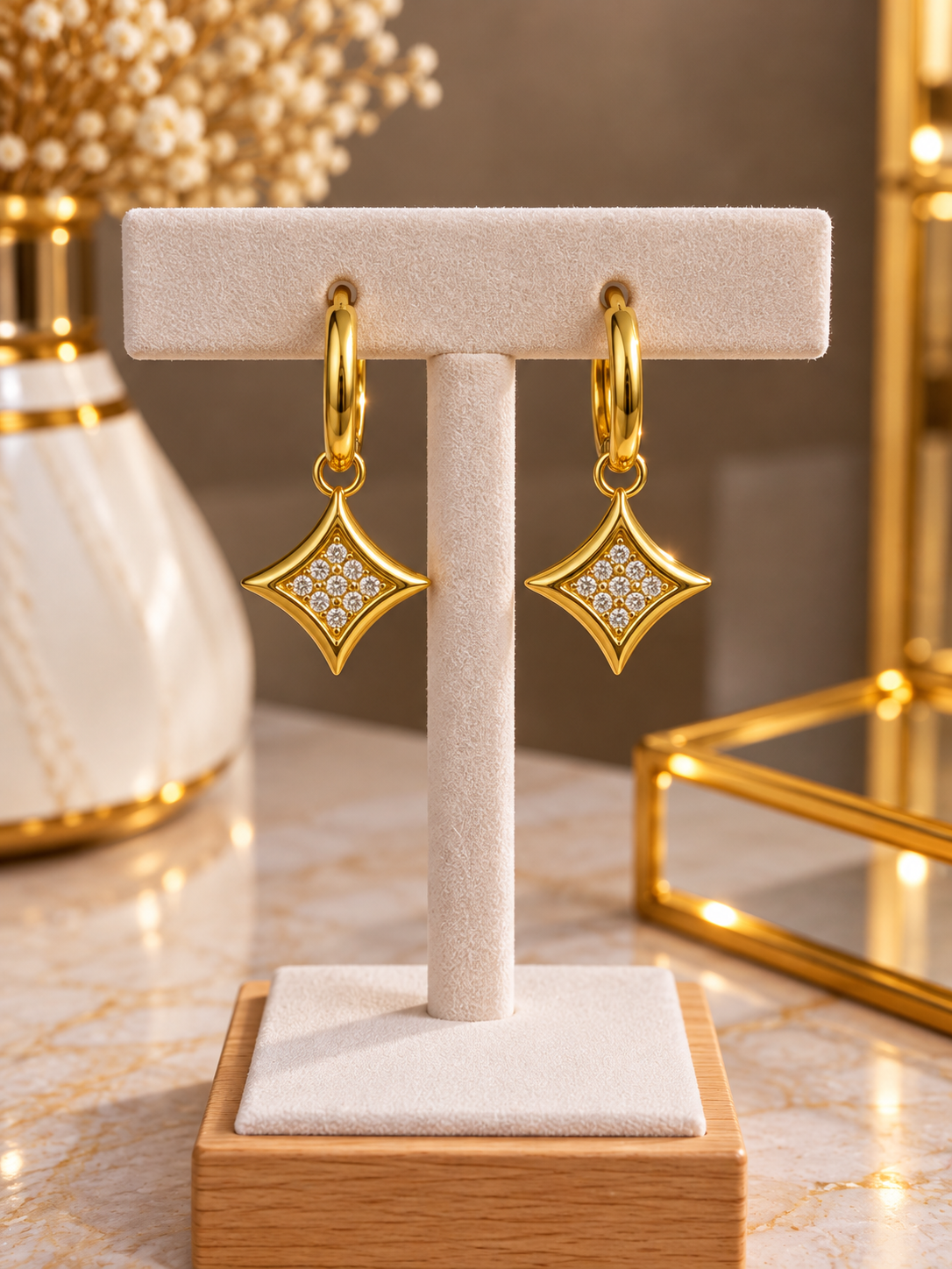 Boucle d’oreille charma