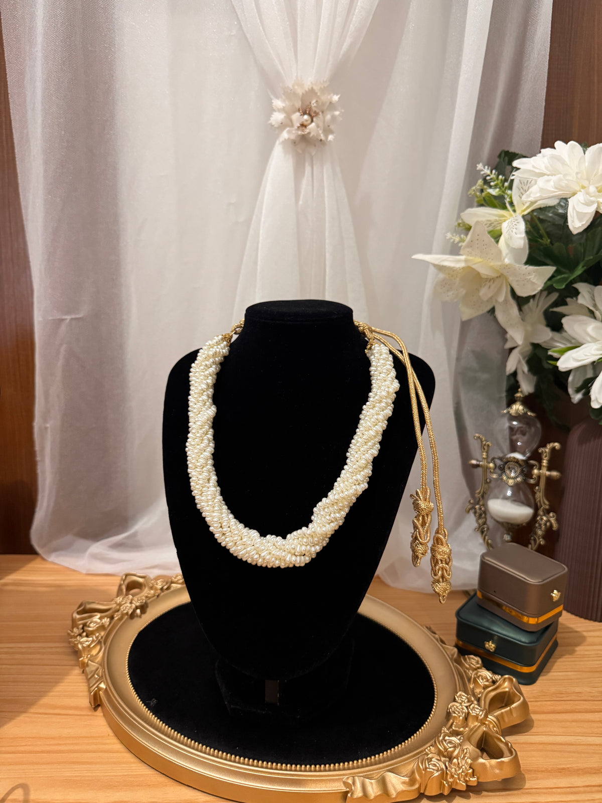Collier REL– Imitation Perles Haute Qualité