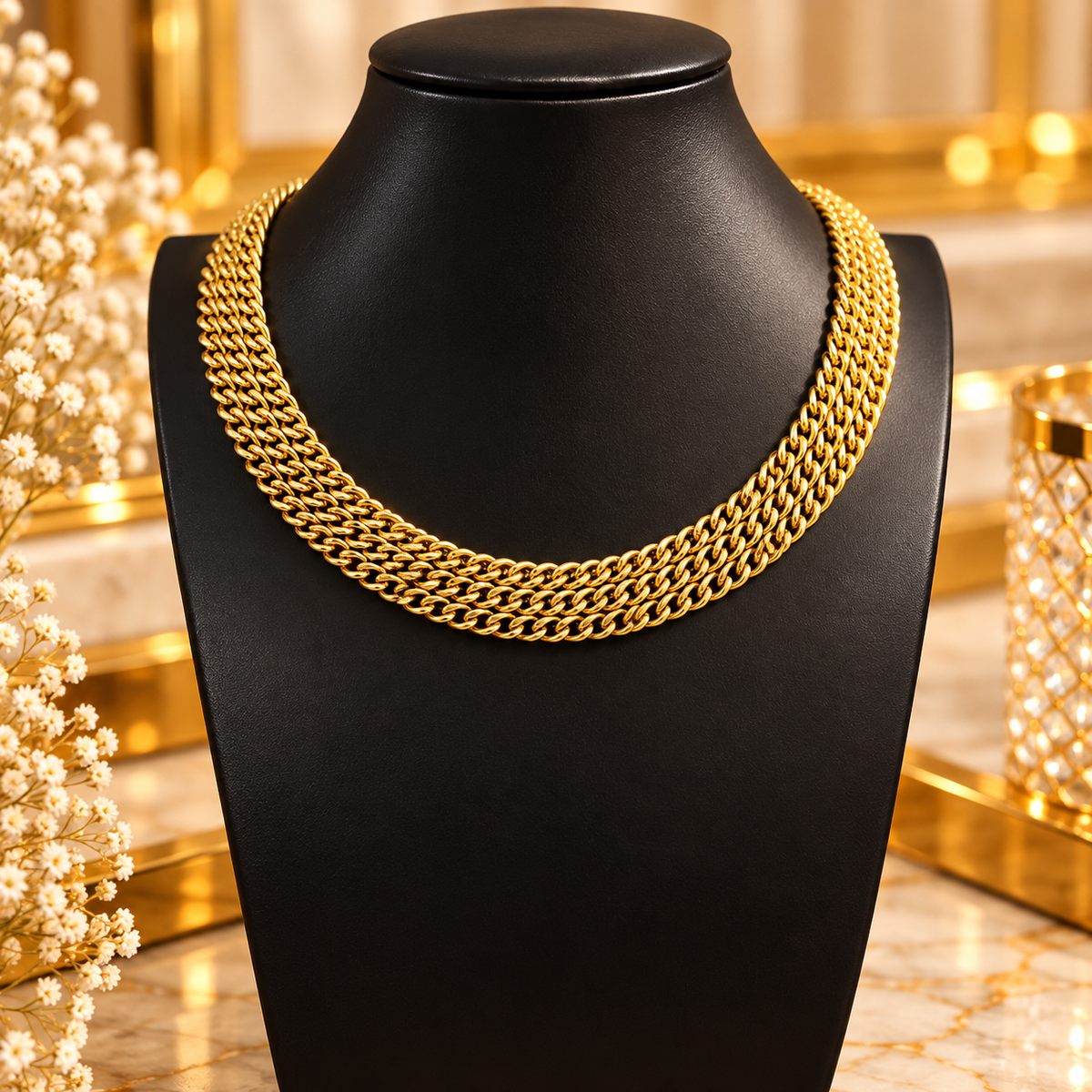 Collier Hsira en acier inoxydable