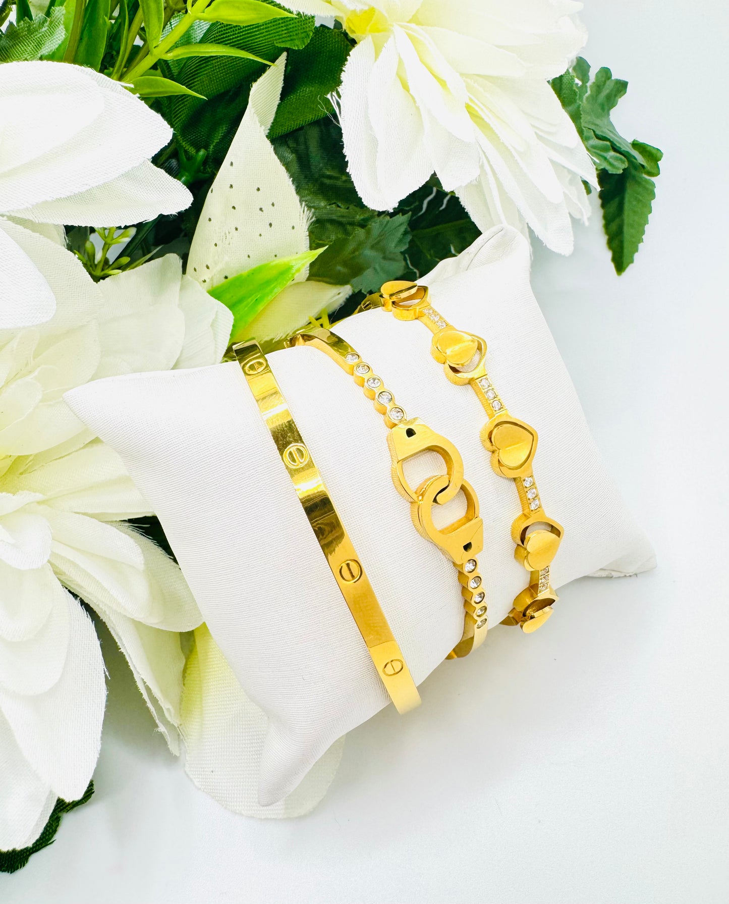 3 Bracelet en acier inoxydable