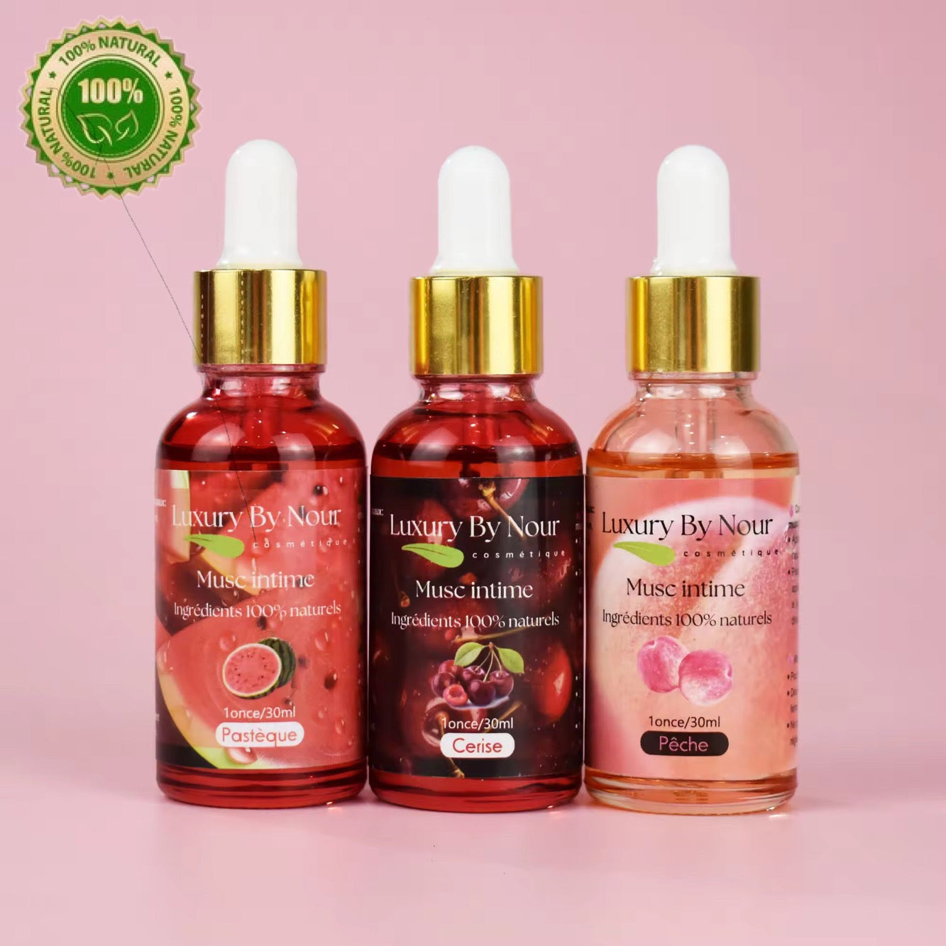 Coffret de 3 huile intime