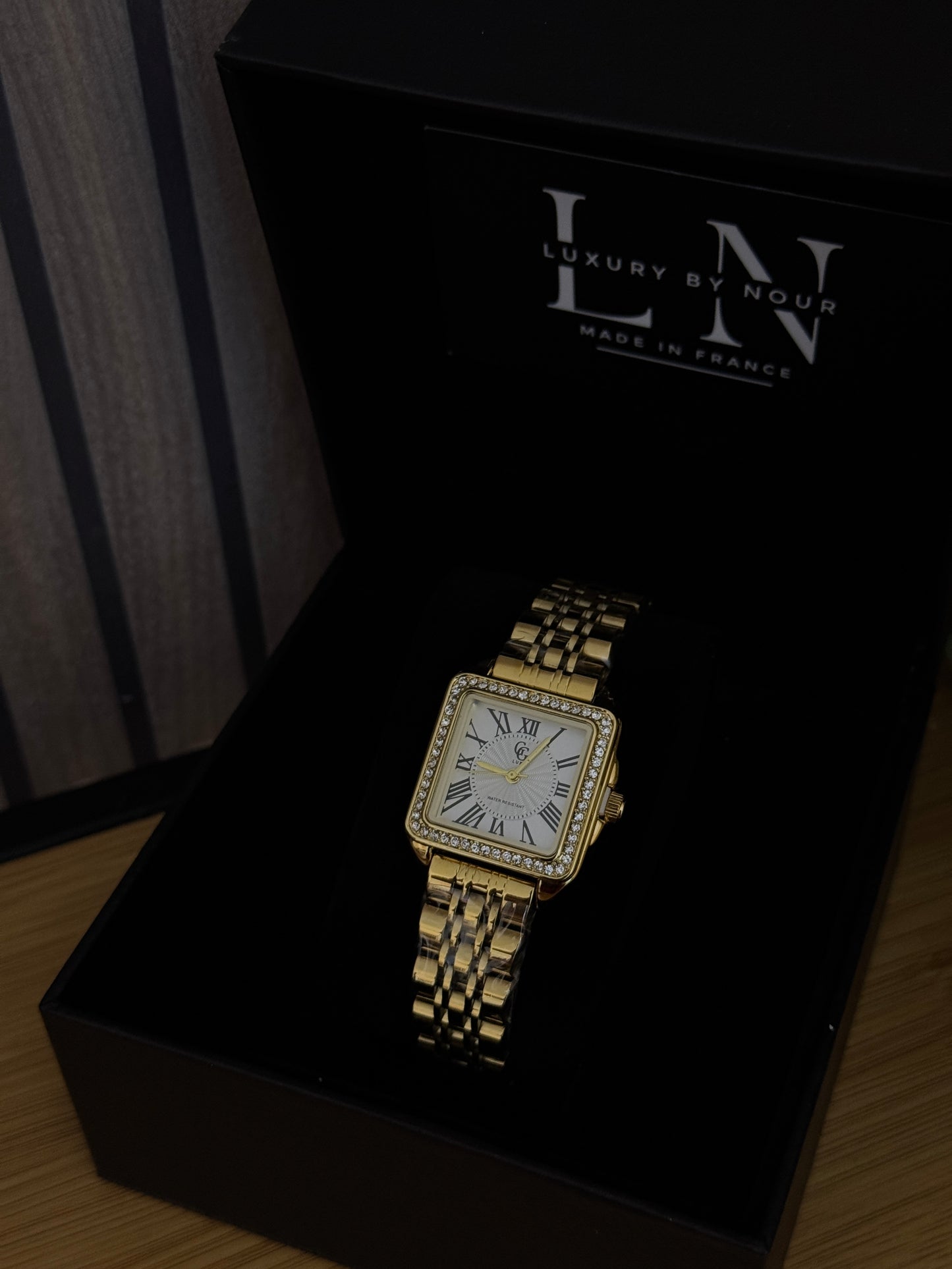 Montre en vrai cuir