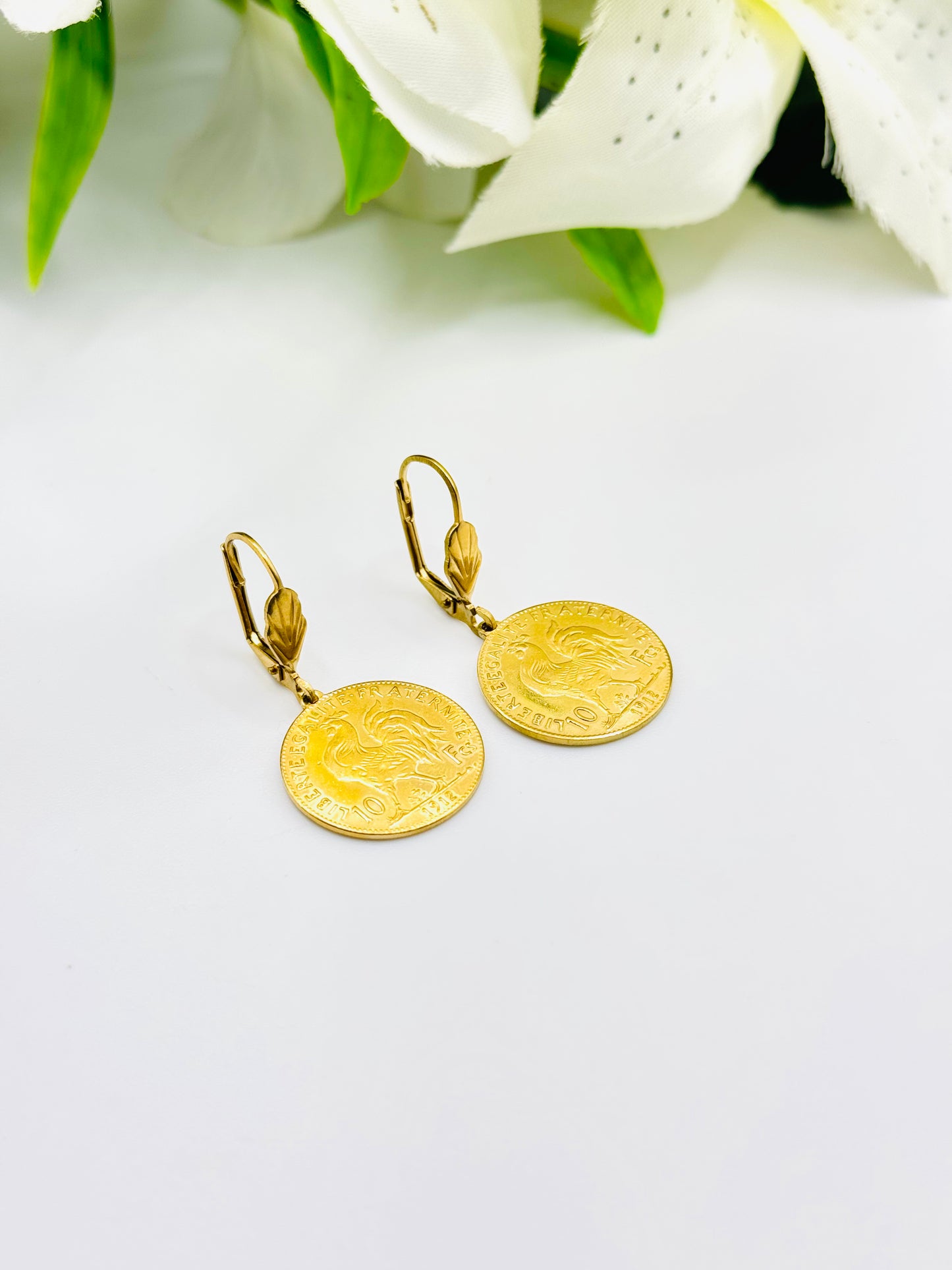 Les boucles d’oreilles louize