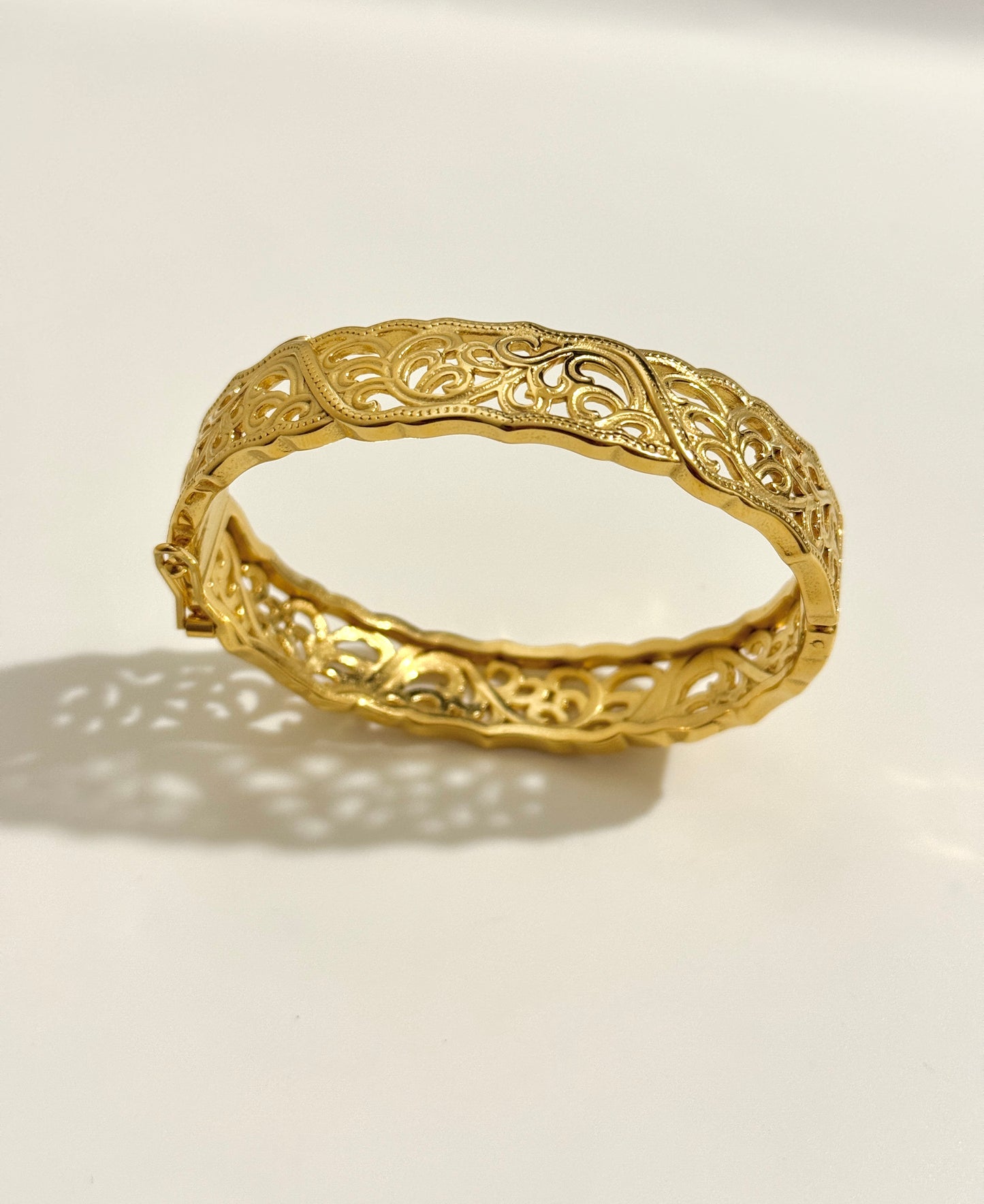 Bracelet fleurs Noir