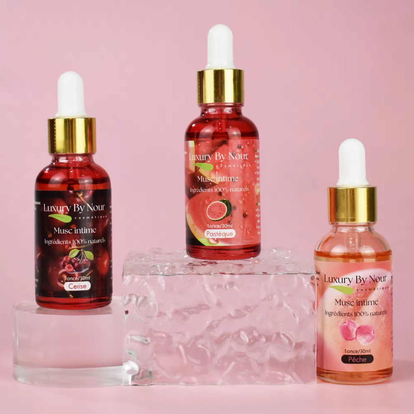Coffret de 3 huile intime