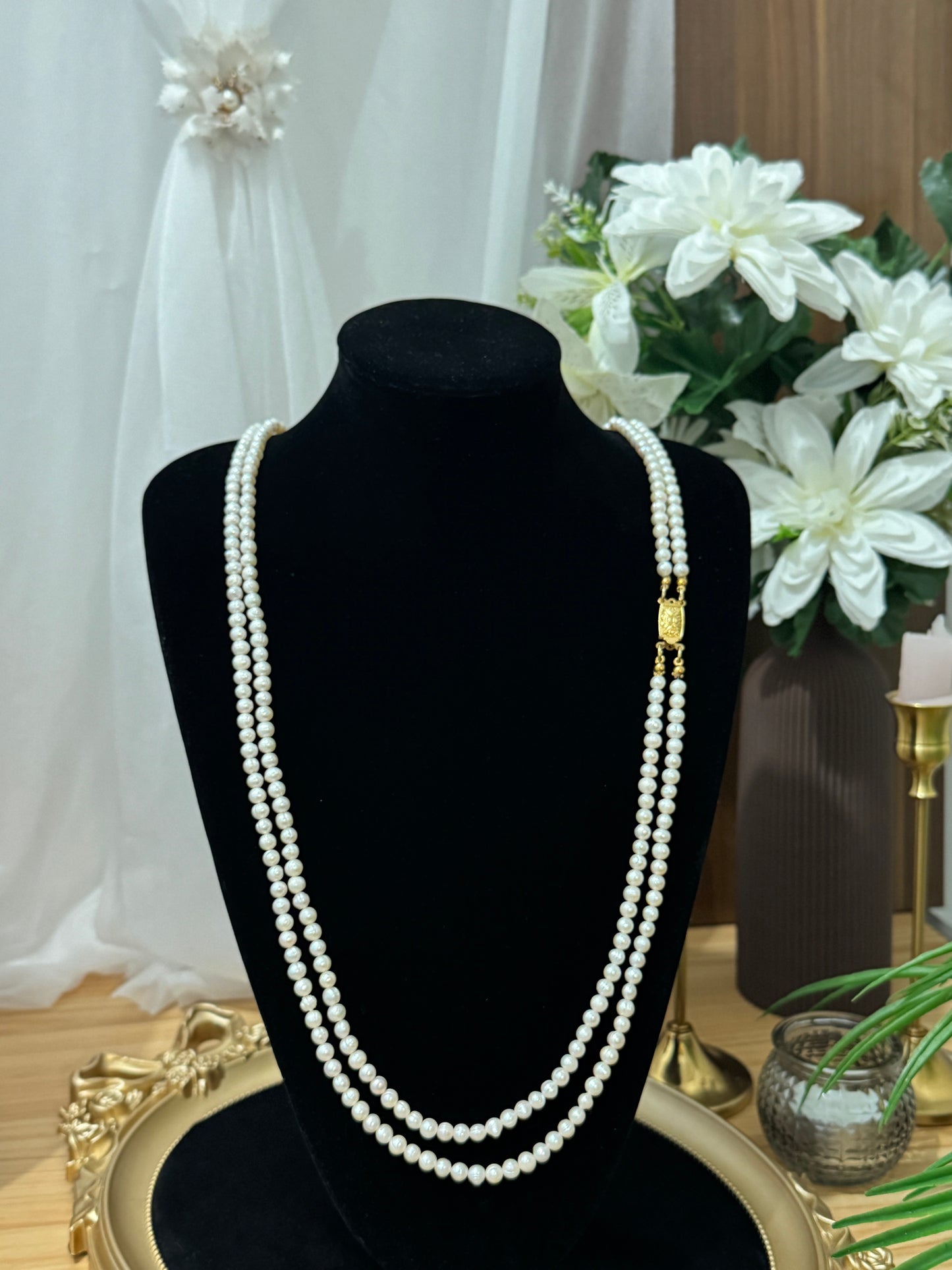 Sautoir Royal en Perles d’Eau Douce