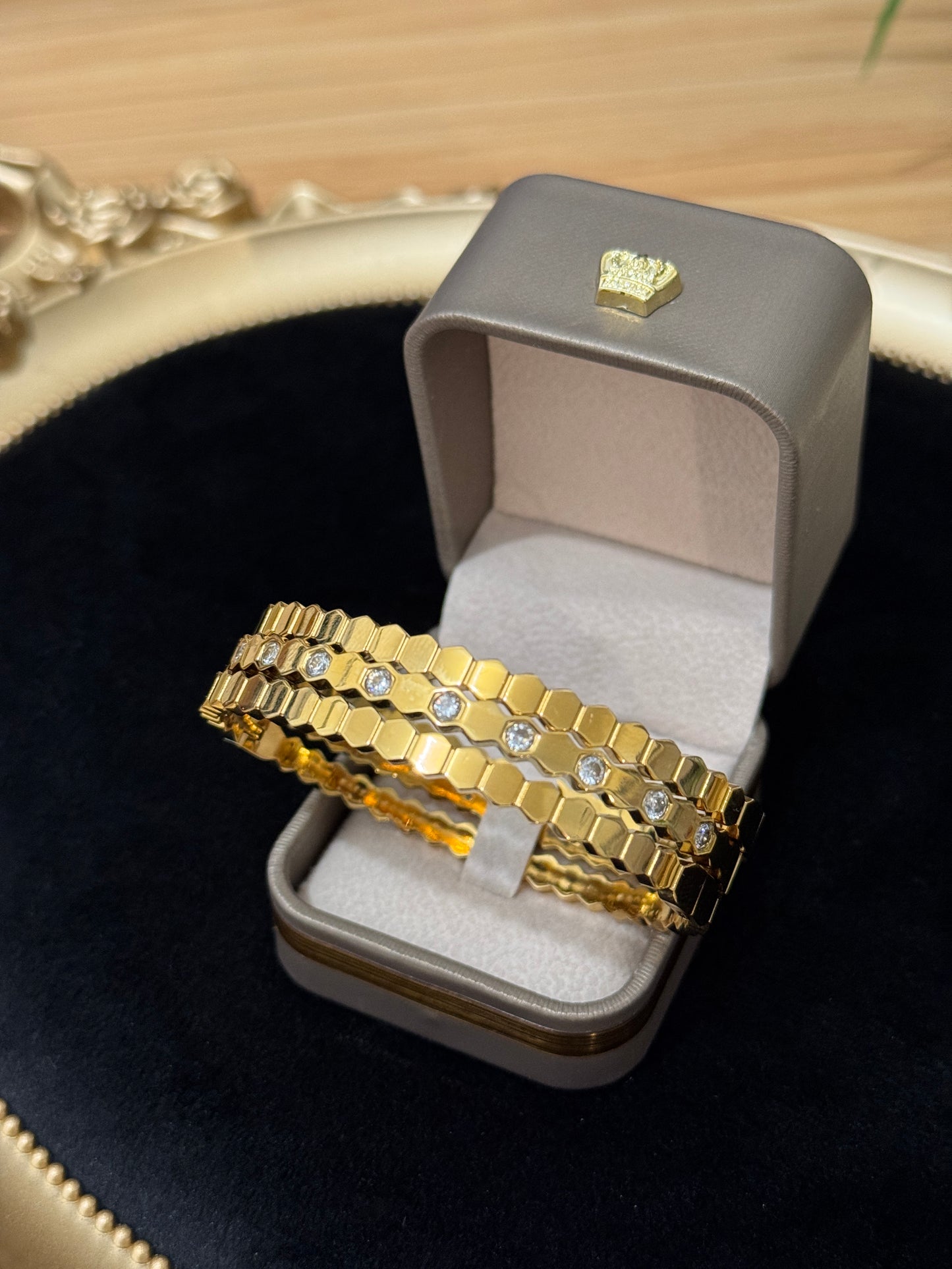 3 bracelet chahda en acier inoxydable