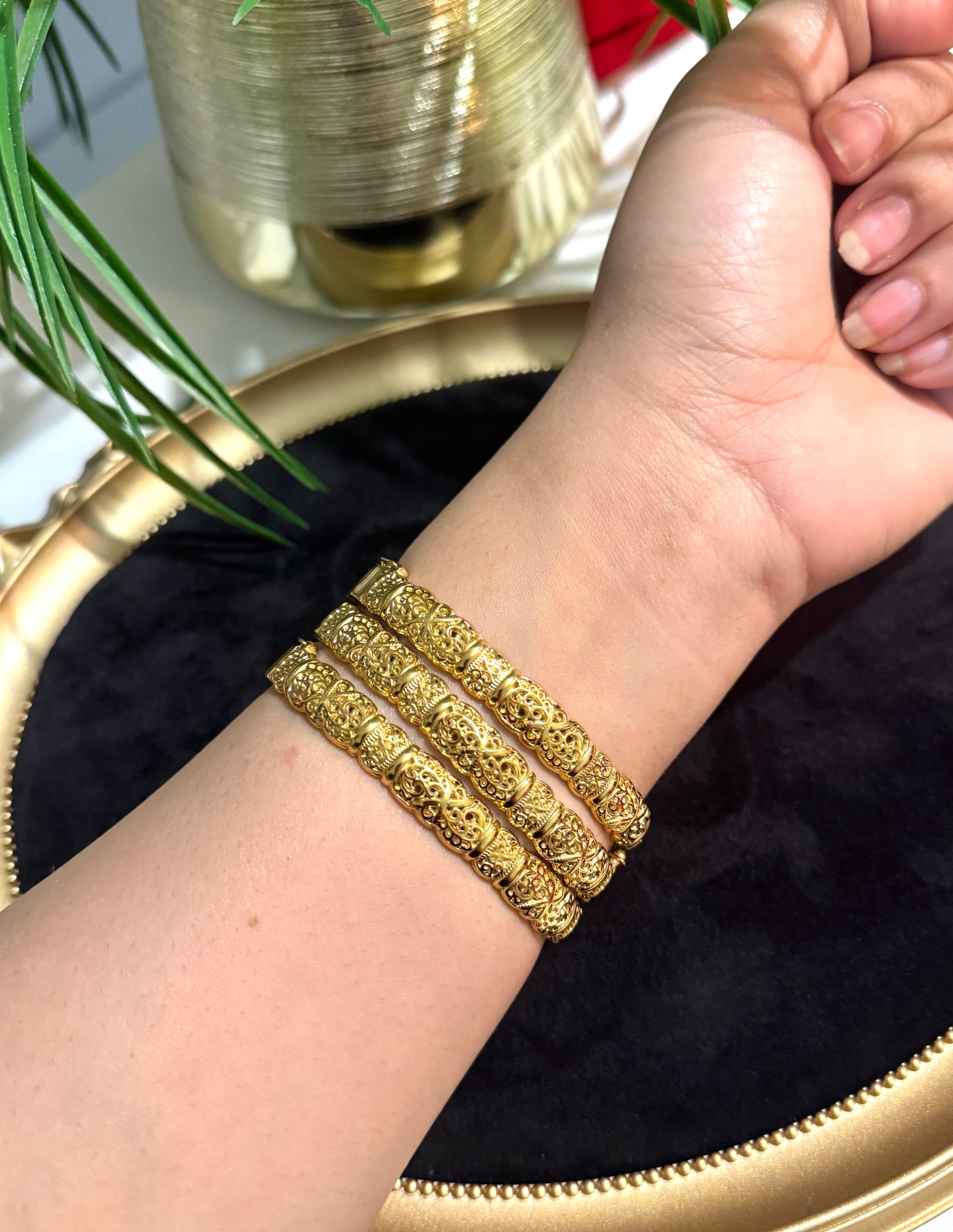 3 bracelet mkhrm model comme l’or