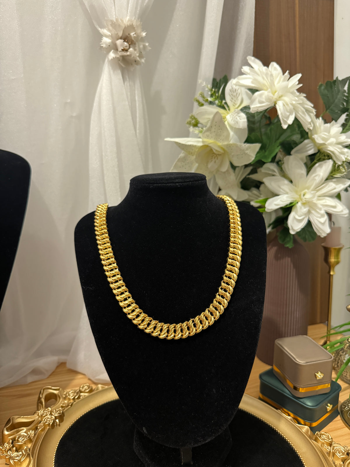 L’Américaine – Collier & Bracelet