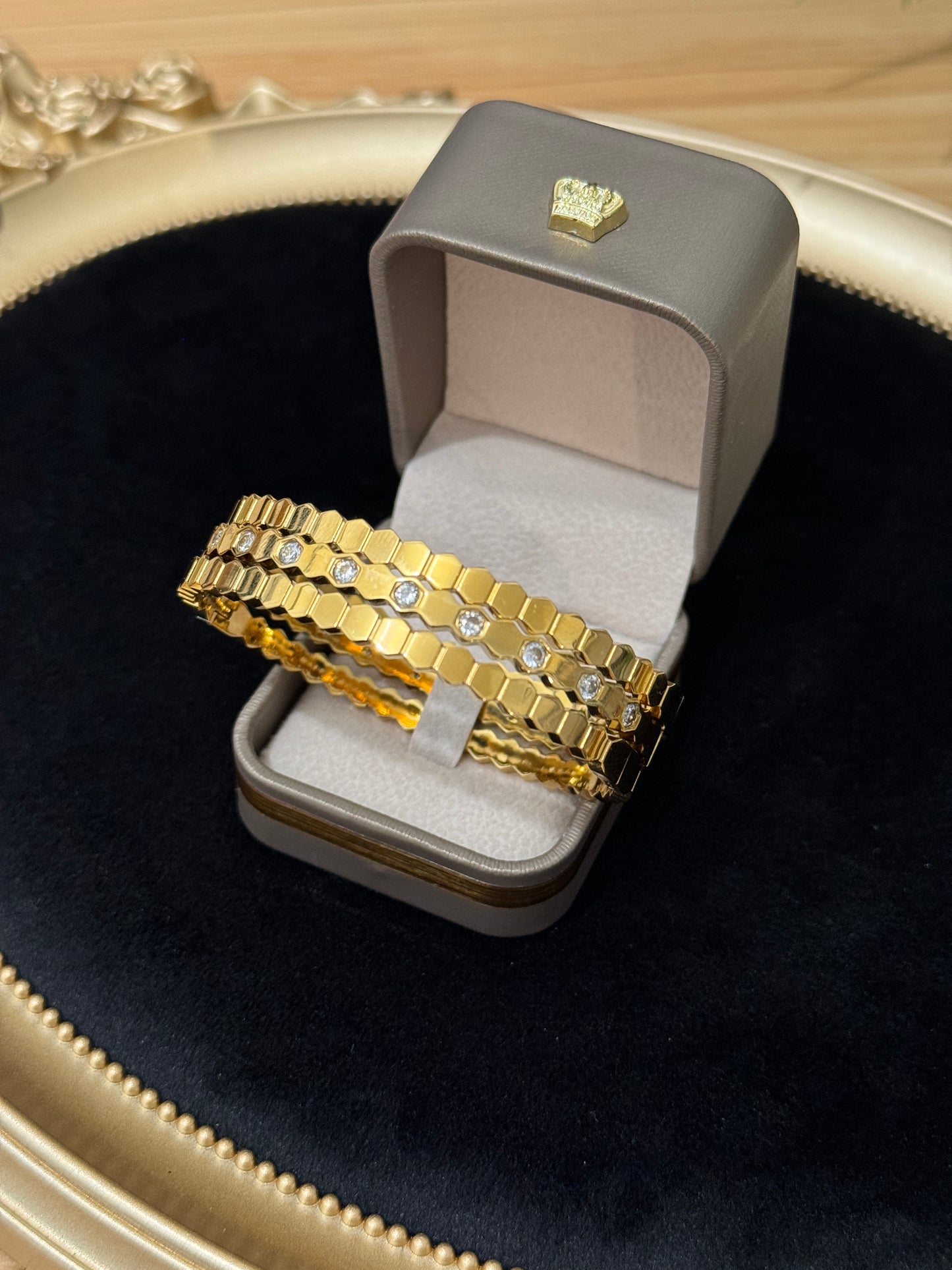 3 bracelet chahda en acier inoxydable