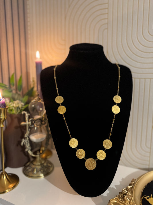 Sautoir pièces d’or
