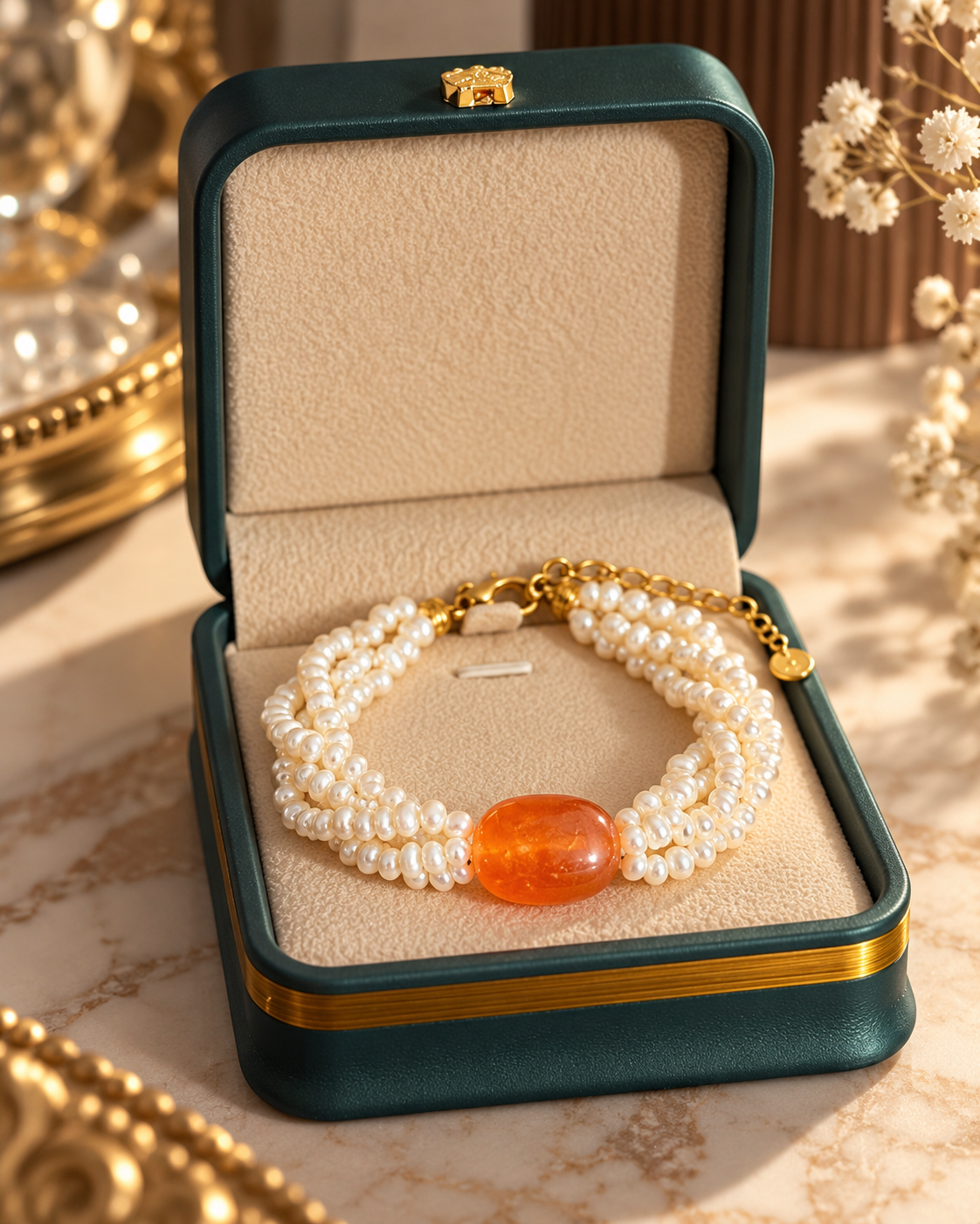 Bracelet Ghouaya by Luxury by Nour – Perles & Pierre Naturelle