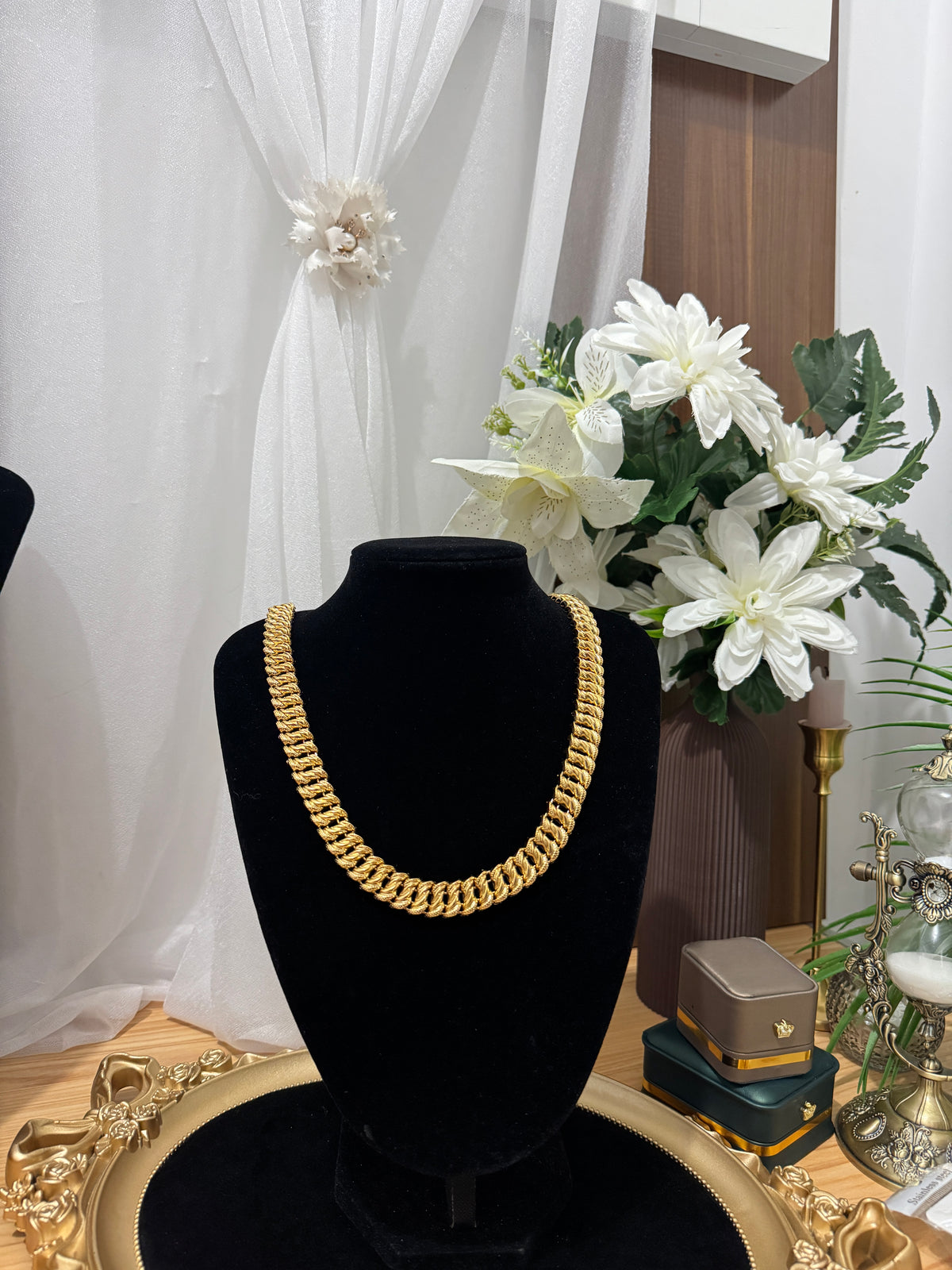 L’Américaine – Collier & Bracelet