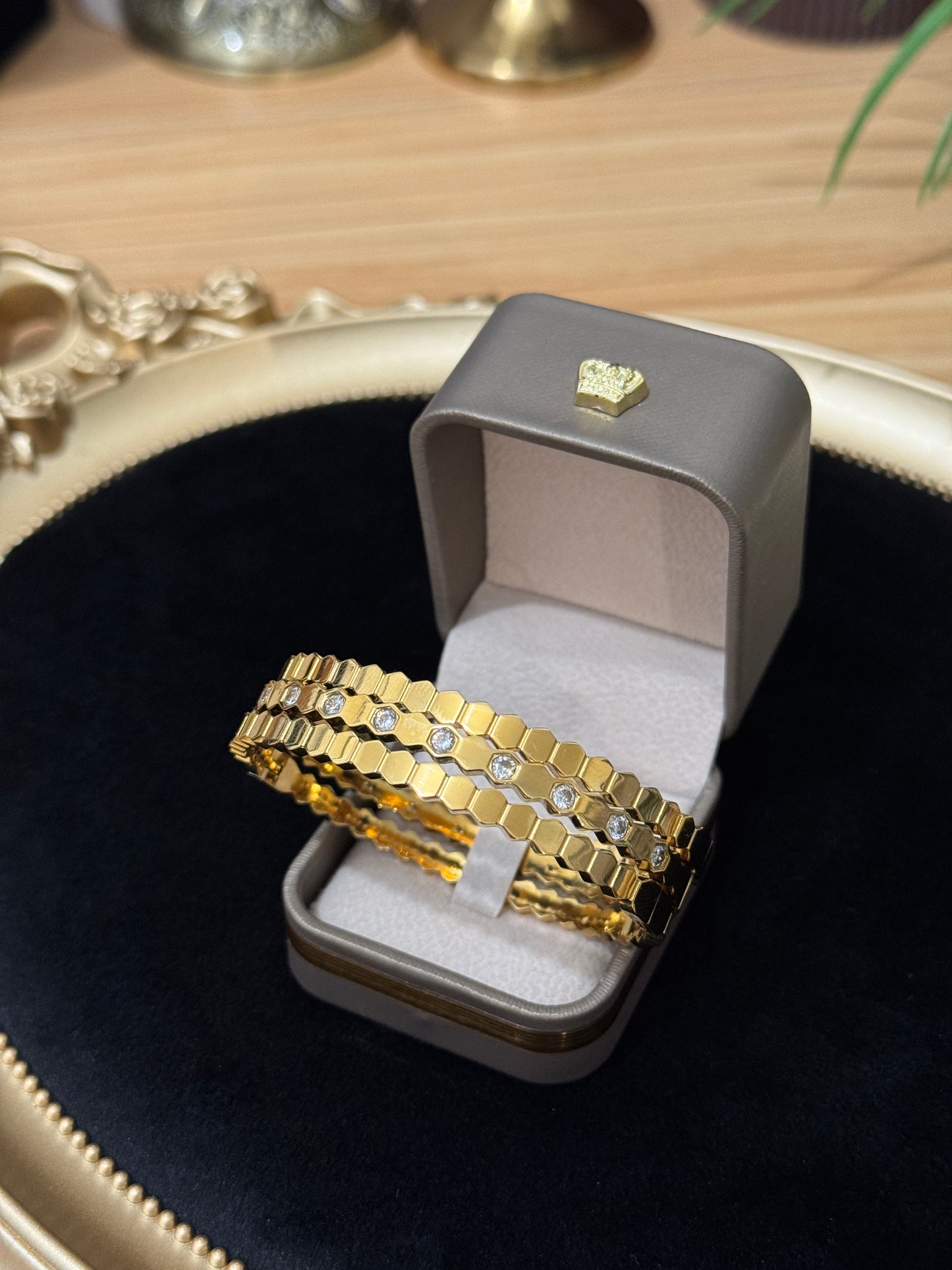 3 bracelet chahda en acier inoxydable