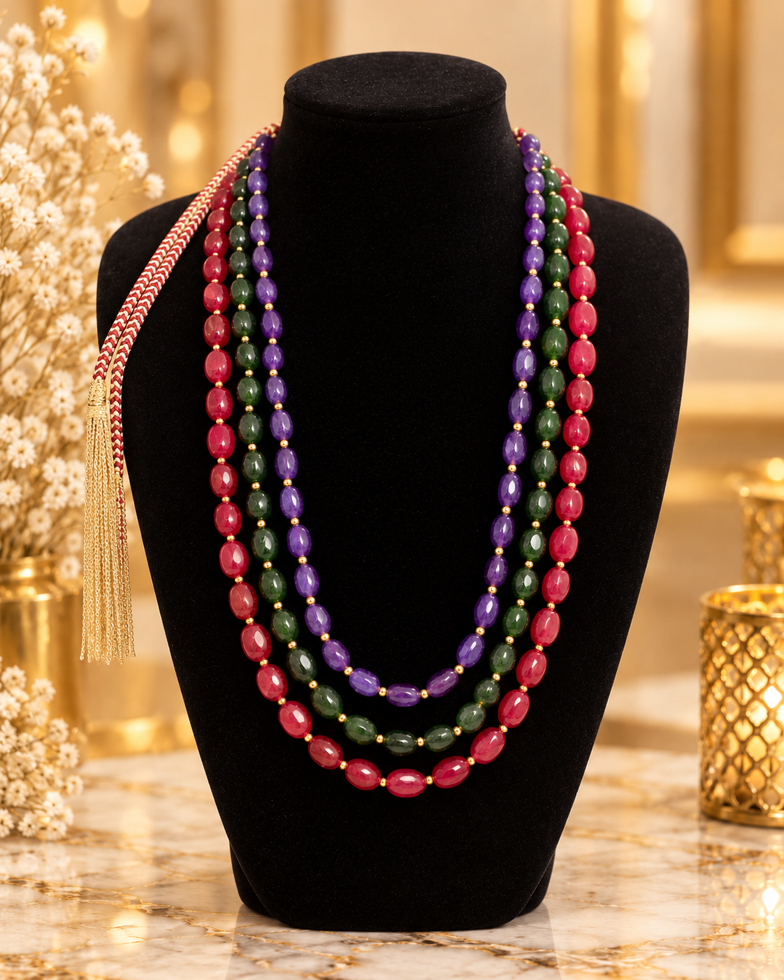 Collier pierre naturelle