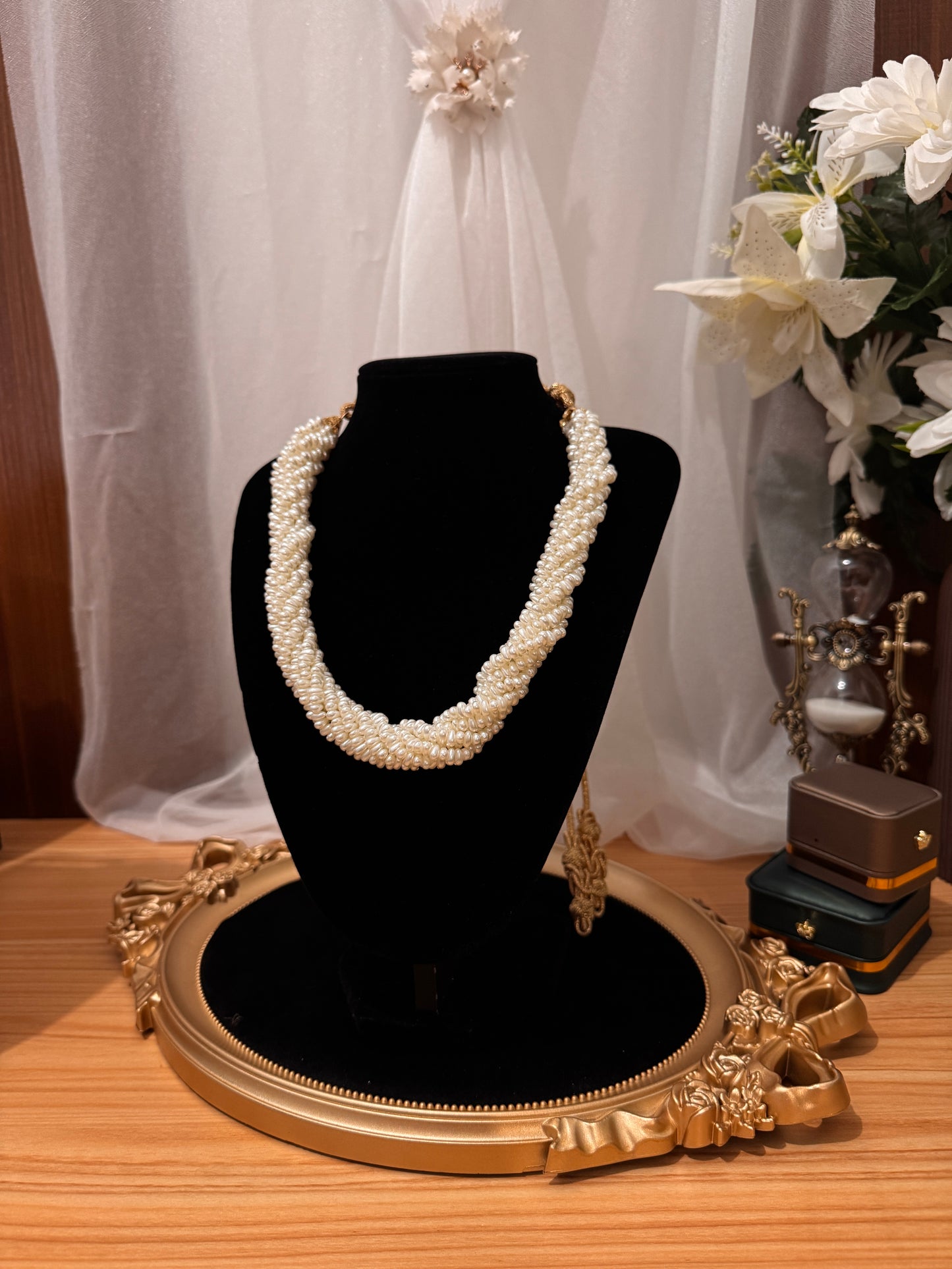 Collier REL– Imitation Perles Haute Qualité