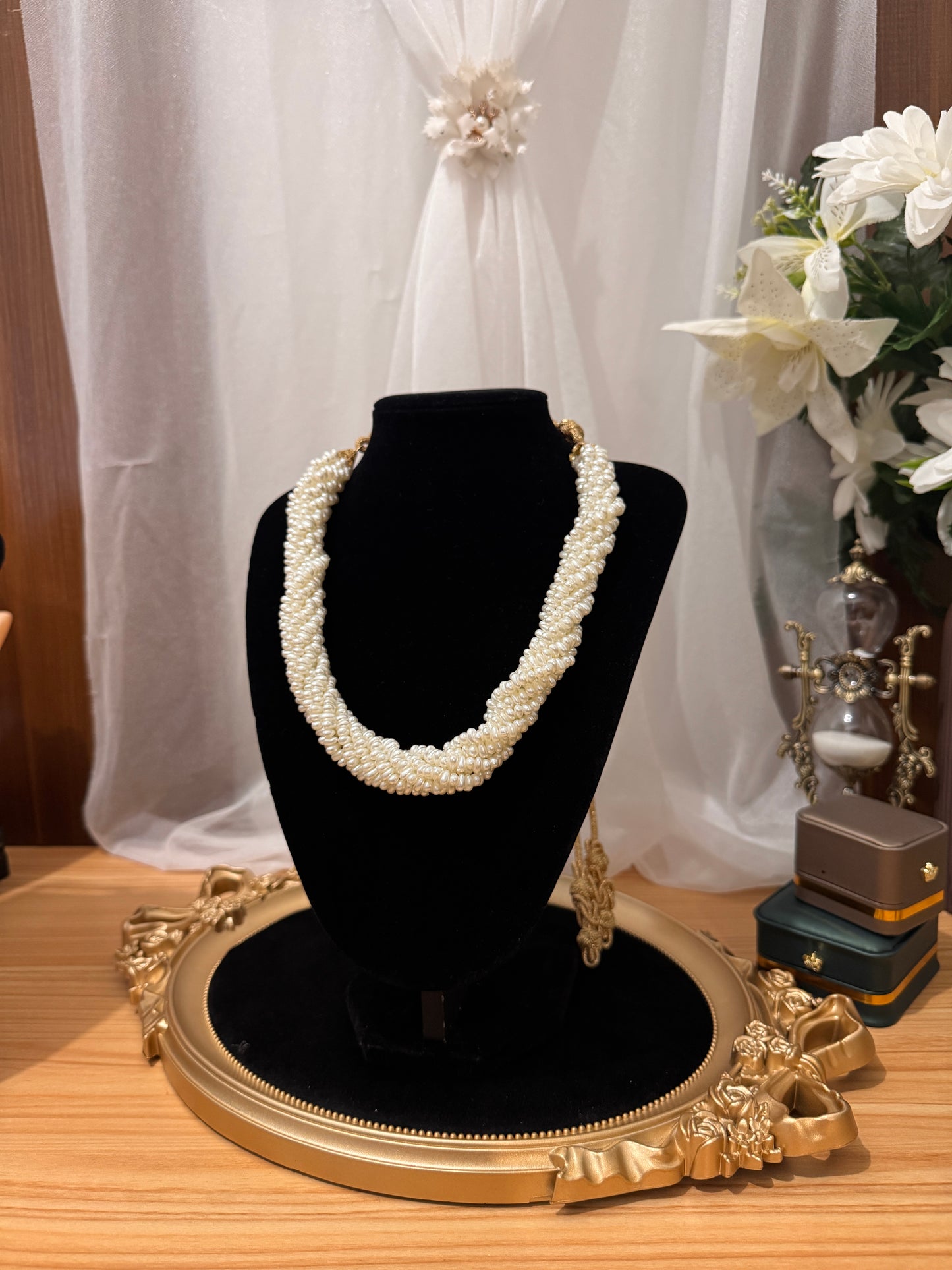 Collier REL– Imitation Perles Haute Qualité