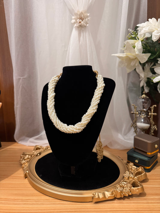Collier REL– Imitation Perles Haute Qualité