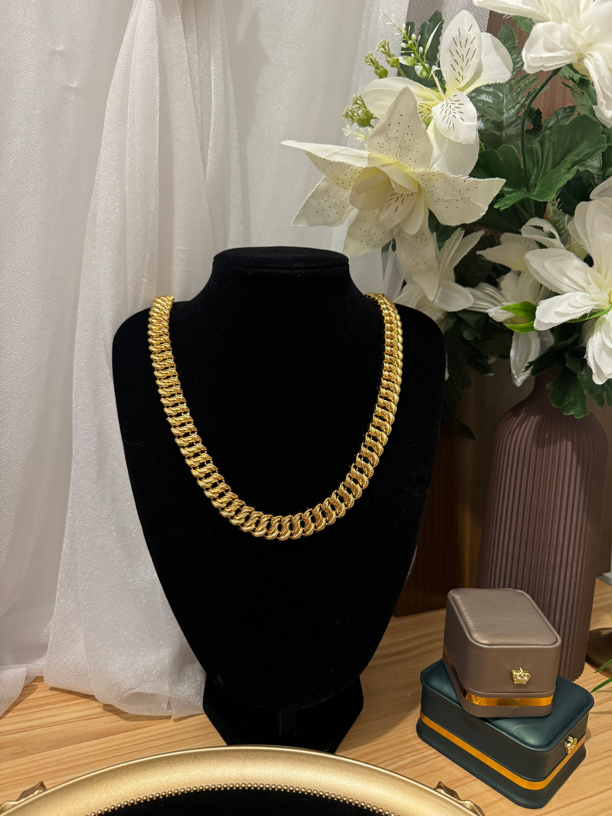L’Américaine – Collier & Bracelet