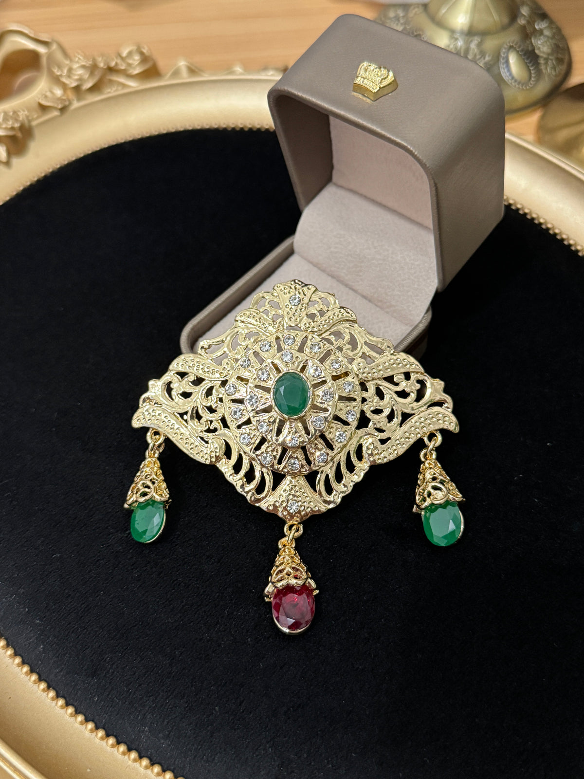Broche Beldi  – Plaqué Or