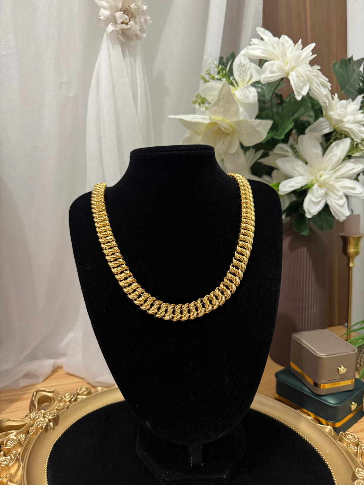 L’Américaine – Collier & Bracelet