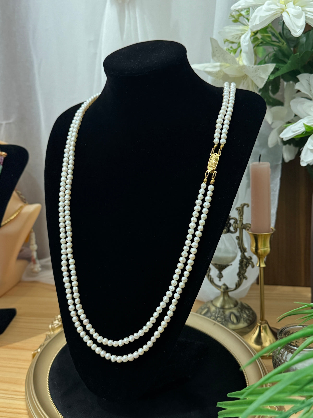 Sautoir Royal en Perles d’Eau Douce