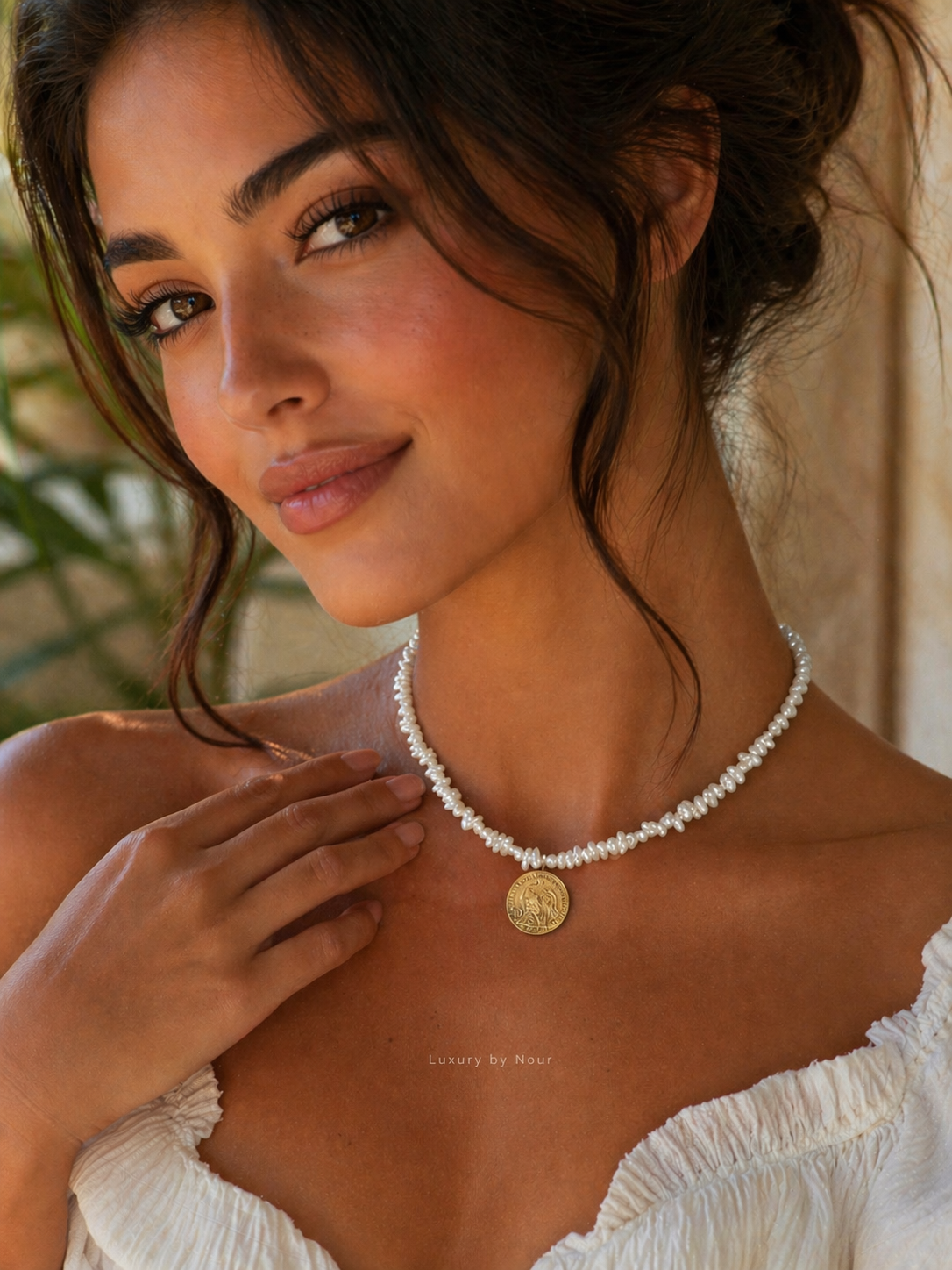 Collier joher avec une pièce Louise