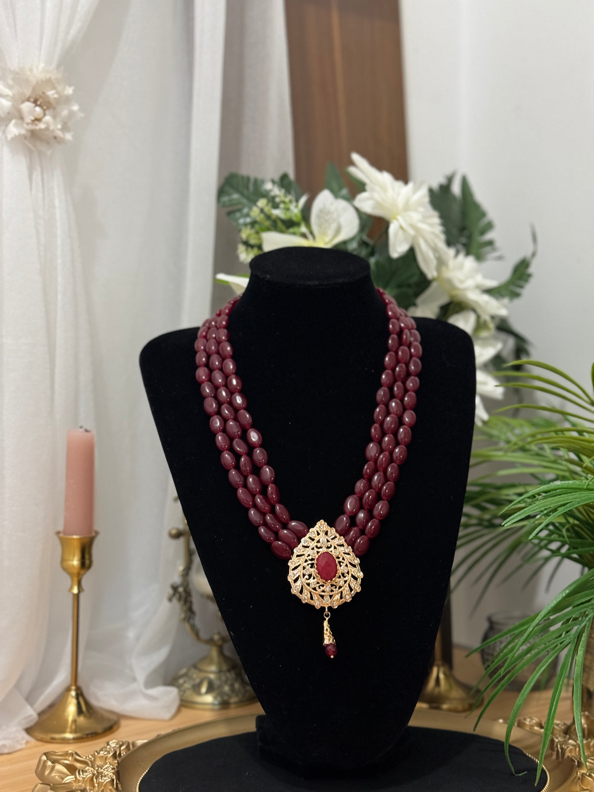 Collier pierre naturelle