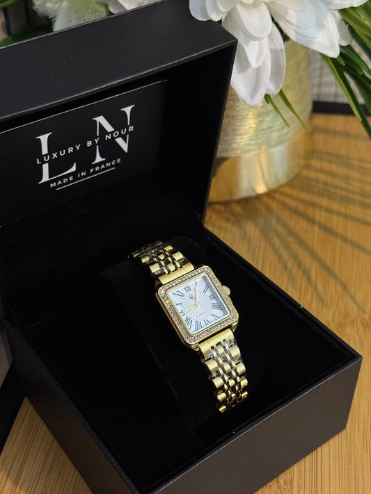 Montre en vrai cuir