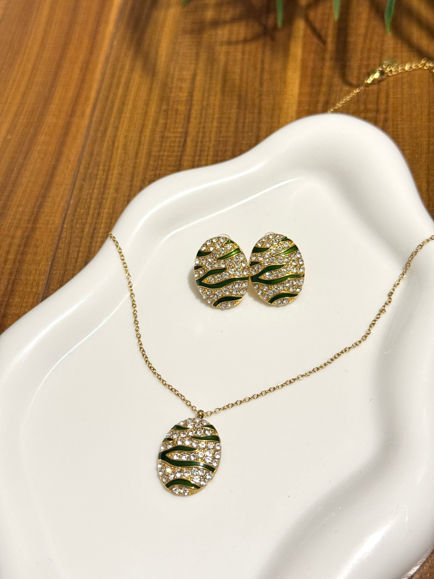 Ensemble  luxury Vert