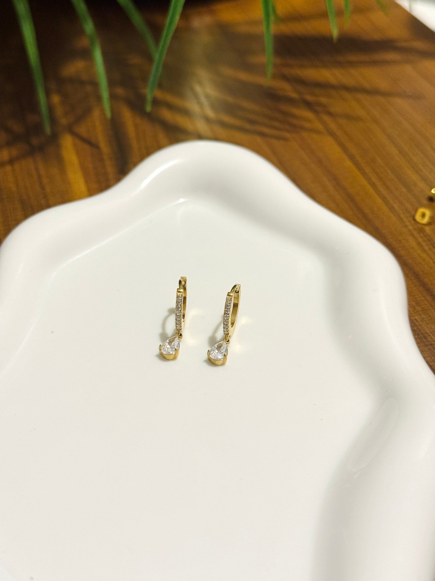 Boucle d'oreilles  Cristaux luxe