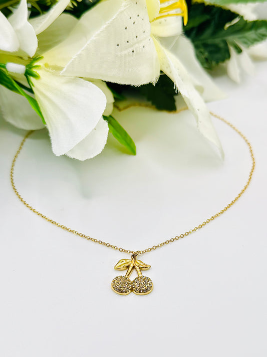 Collier cerise d’amour