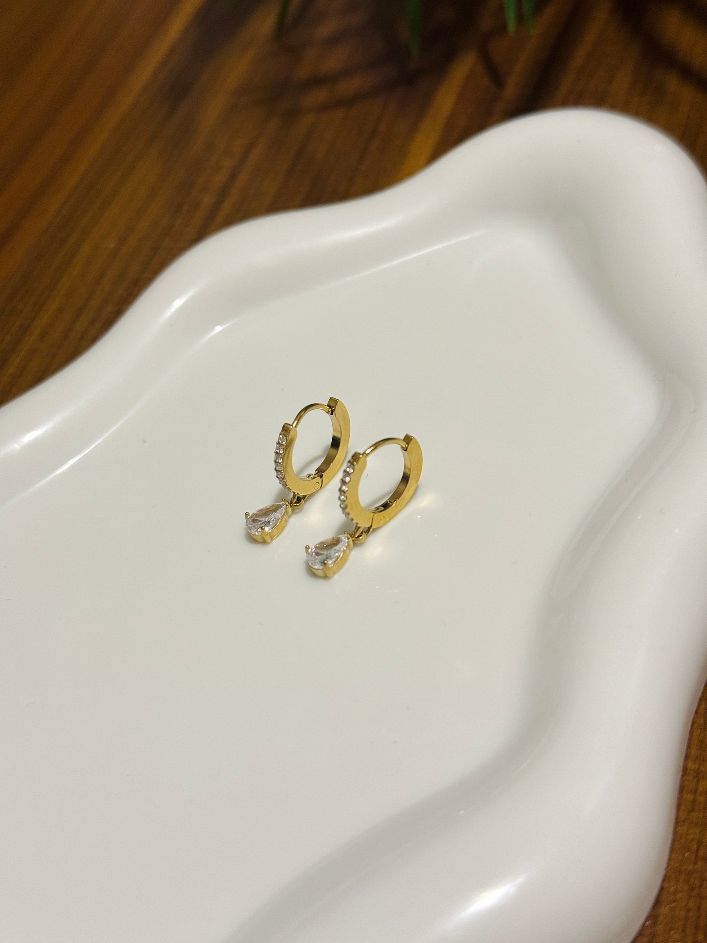 Boucle d'oreilles  Cristaux luxe