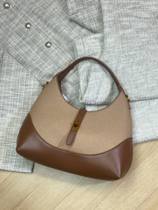Sac à main demi lune