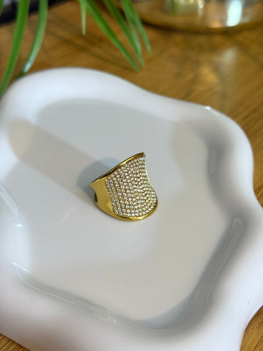 Bague Luxury doré