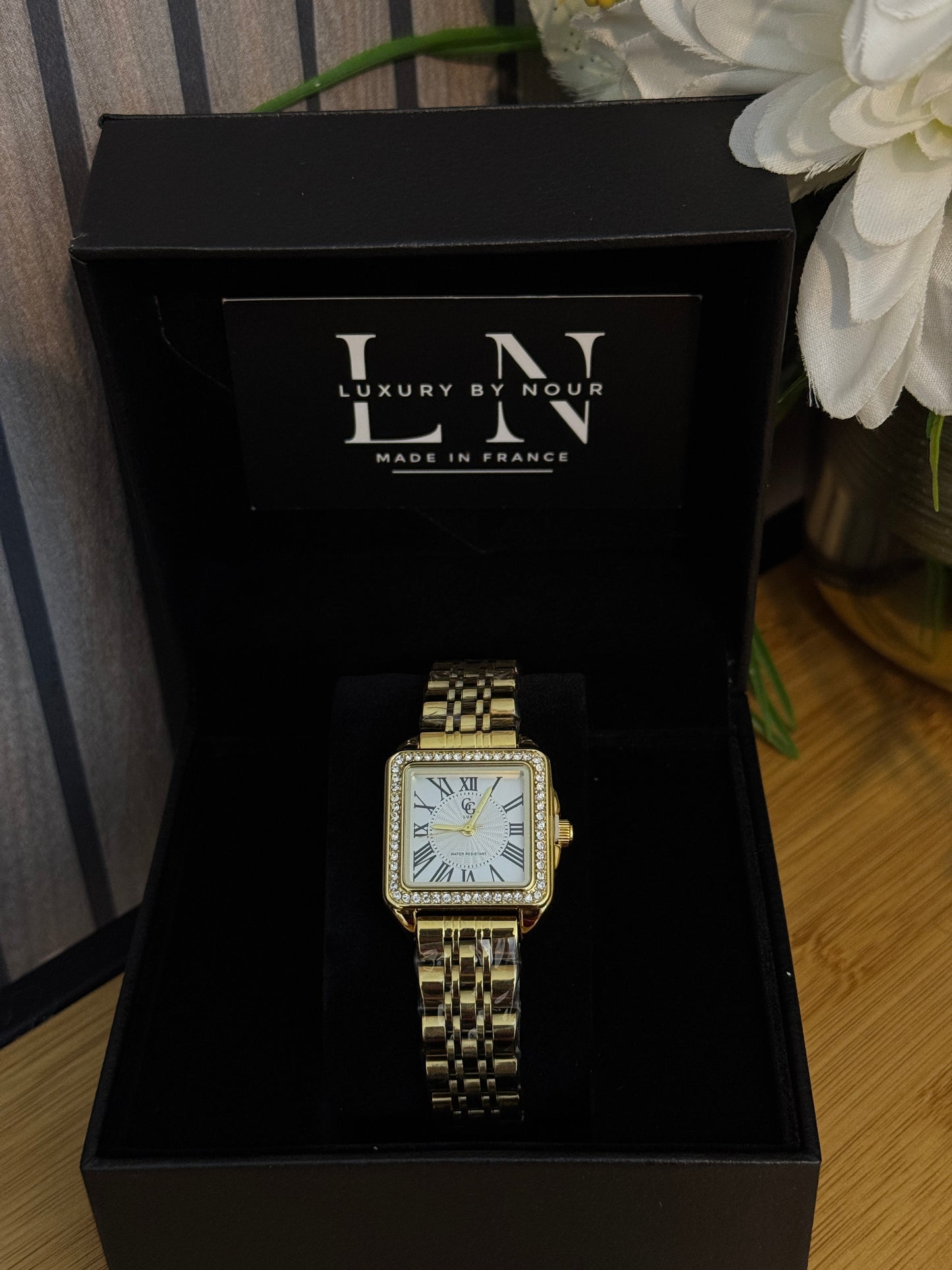 Montre en vrai cuir