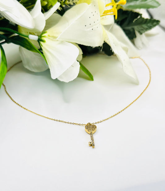 Collier clé d’amour