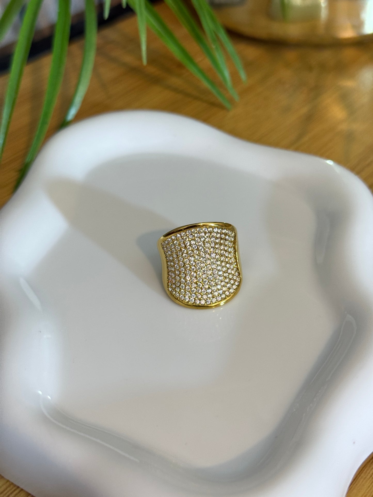 Bague Luxury doré