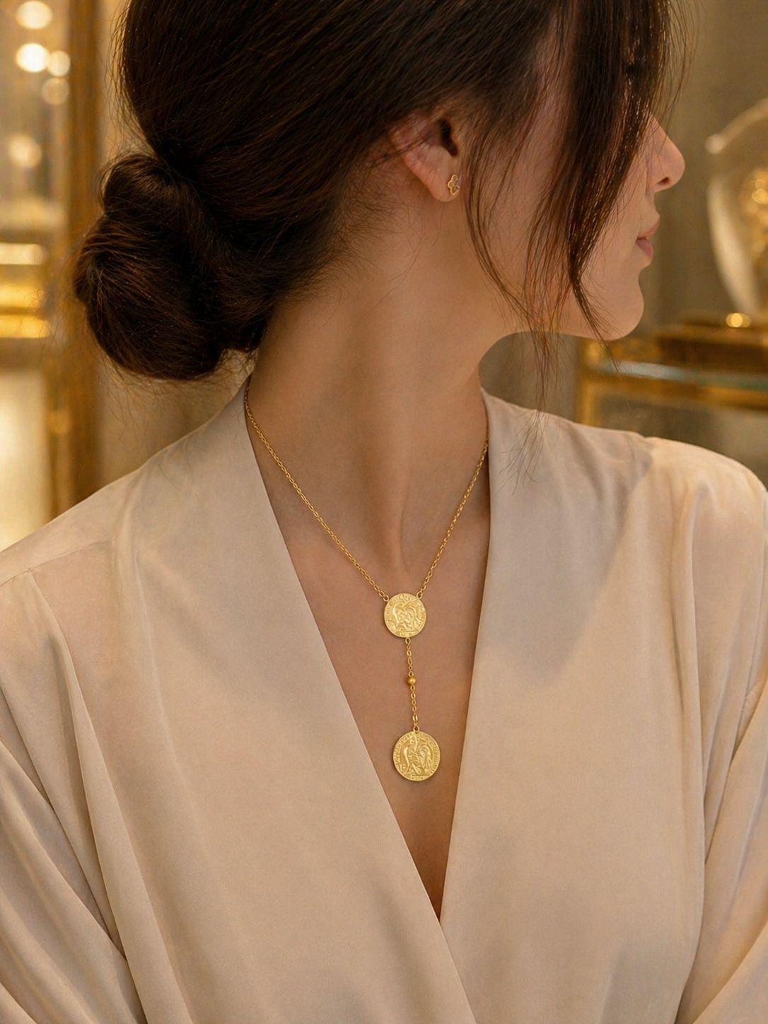 Collier double Louisa