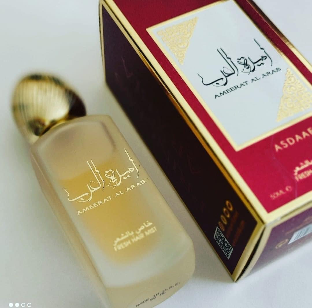 Prfume cheveux Amirat al arab عطر للشعر