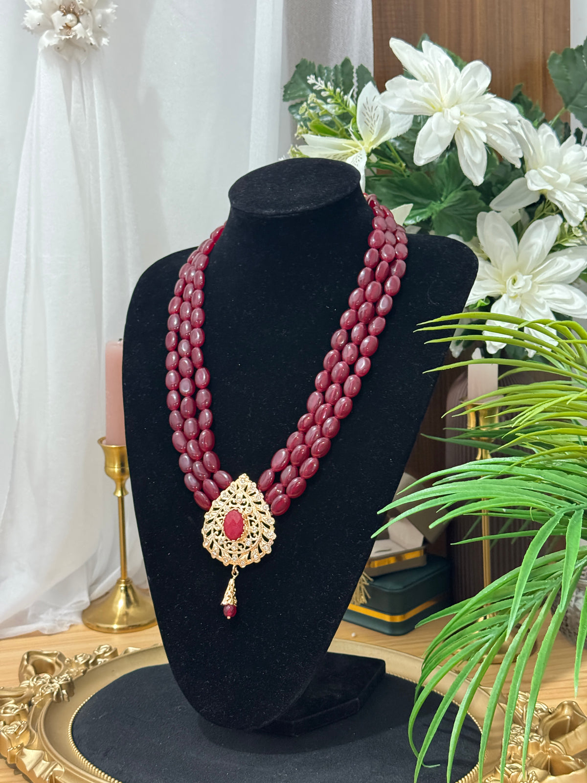 Collier pierre naturelle