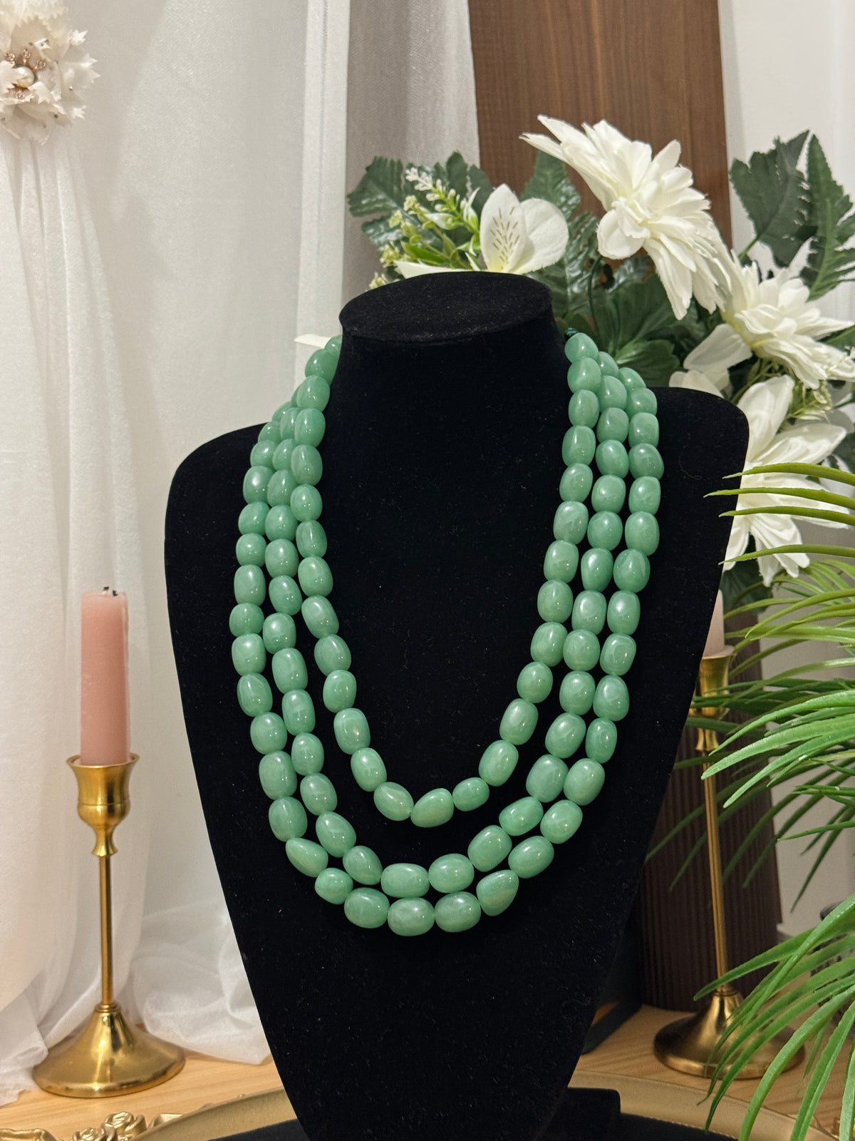 Collier Prestige en pierres naturelles – Fait main