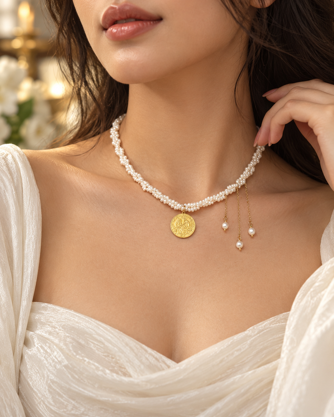 Collier Héritage Royal – Création Luxury by Nour