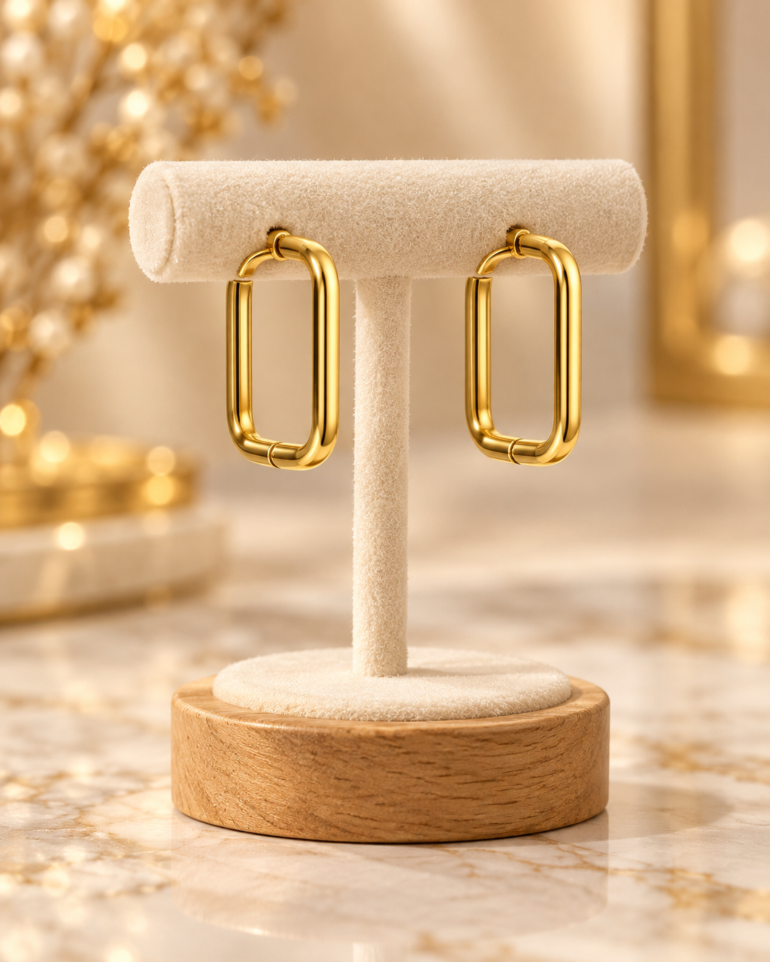 Les boucles d’oreilles Safir