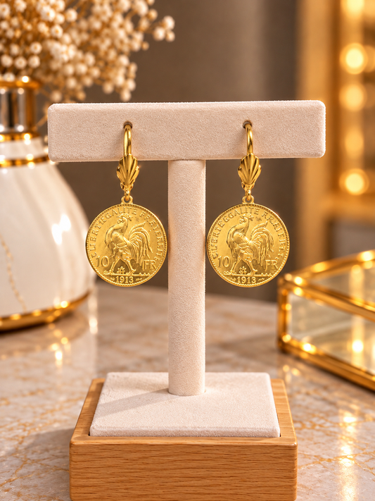 Les boucles d’oreilles louize