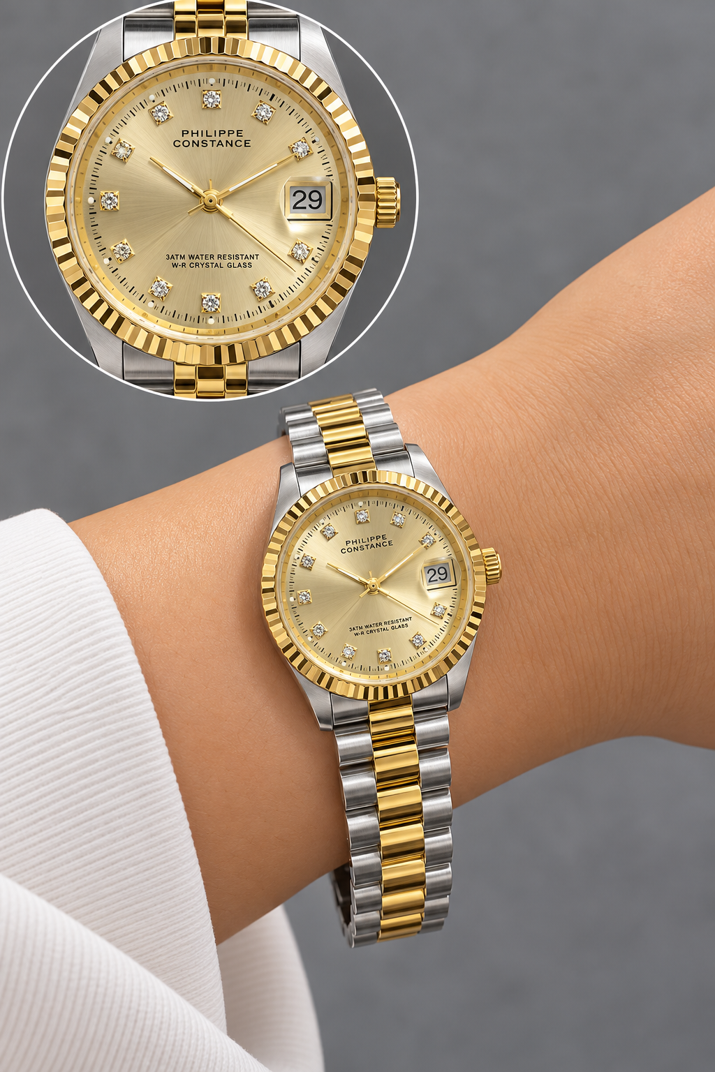 Montre sezan مقاومة للماء